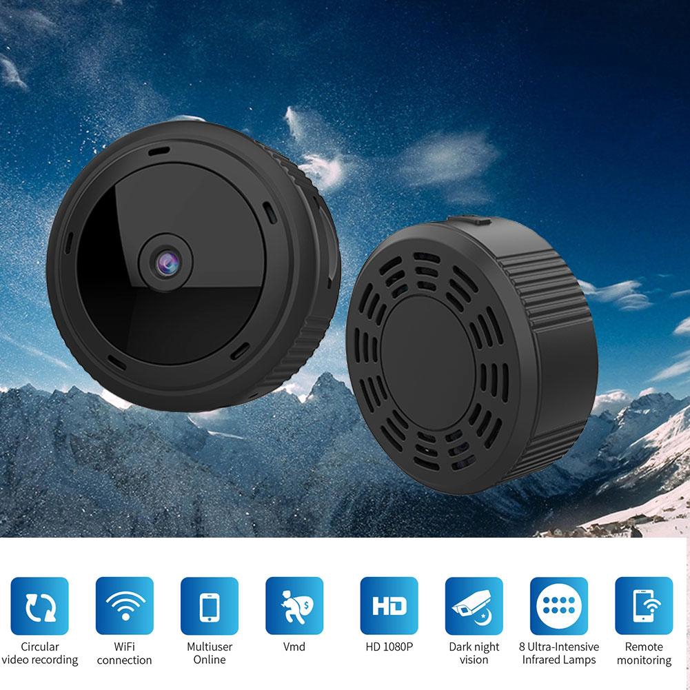 Camera Không Dây A9 - Camera Wifi Chống Trộm Điều Khiển Từ Xa Camera CCTV Phát hiện chuyển động Màn hình bé