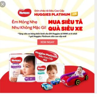 Tã quần huggies Platinum M33. L27. Xl24. XXl20