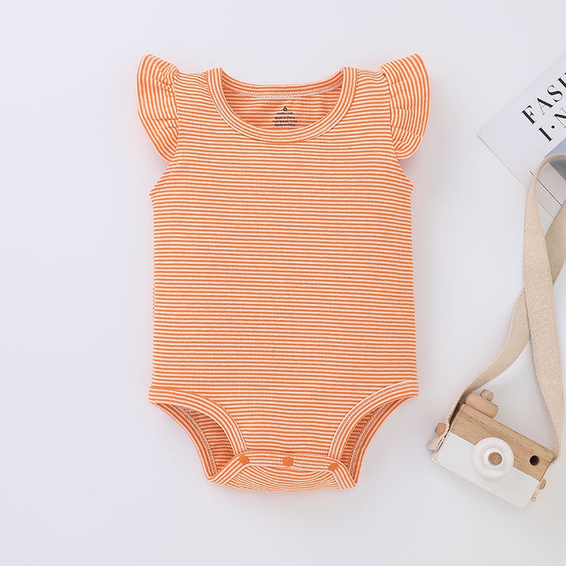 Body bé gái đồ sơ sinh từ 0 đến 24 tháng Hoa bodysuit liền thân mùa hè không tay quần áo cho bé trẻ em