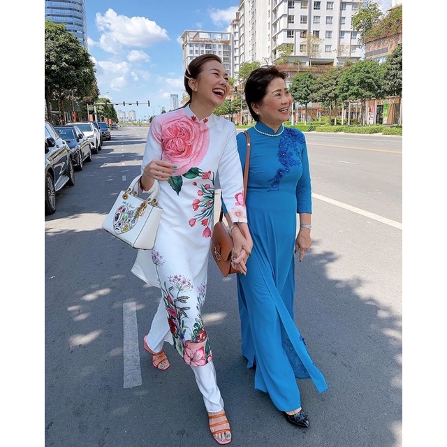 Thanh lý áo dài Hà Cúc hot hit size s