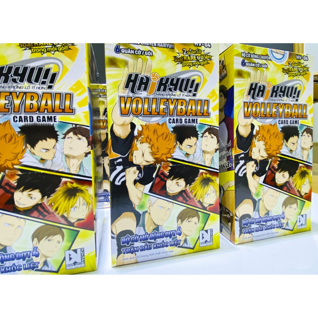 Bộ cờ bóng chuyền Haikyu - Combo - HVD-03 + 5 HV-04