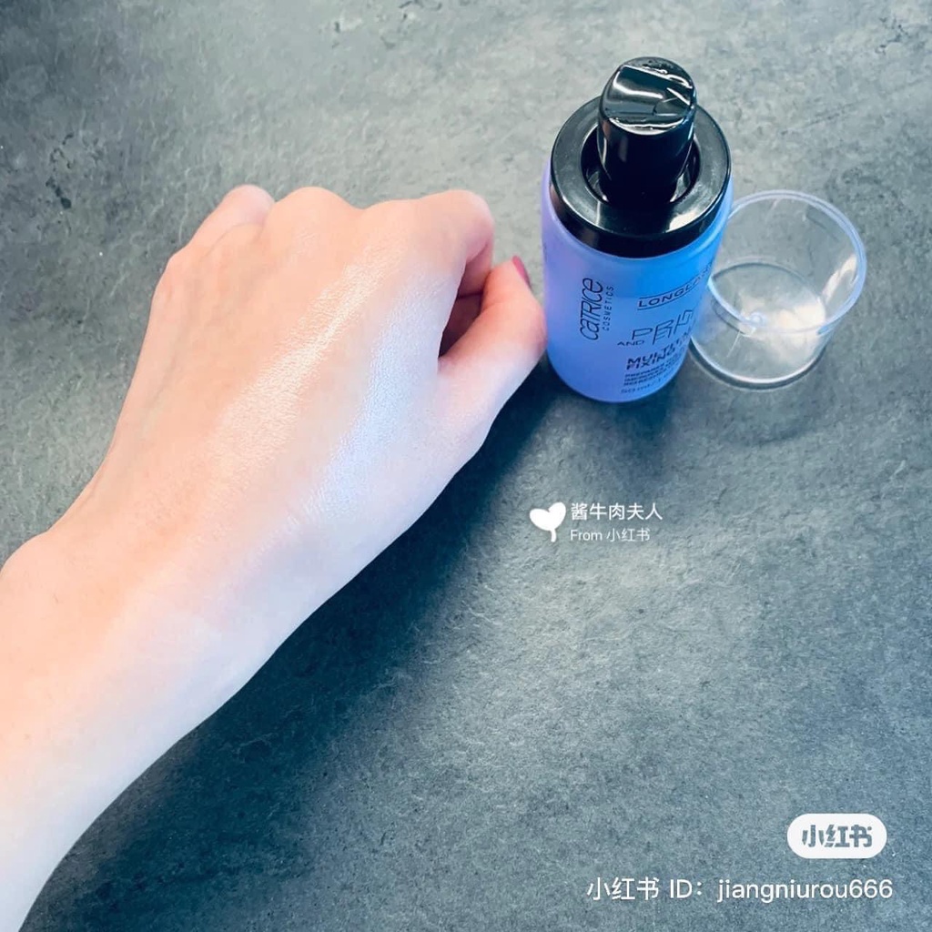 Xịt Khoáng Khóa Nền Catrice Prime And Fine Multitalent Fixing Spray, Khóa Nền Tím NTH STORE