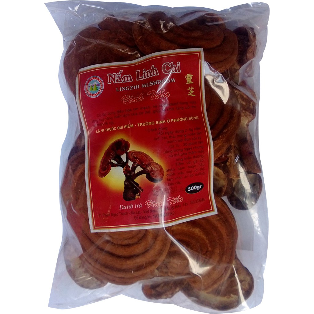 Nấm Linh Chi 500gr ( Combo 2 gói)