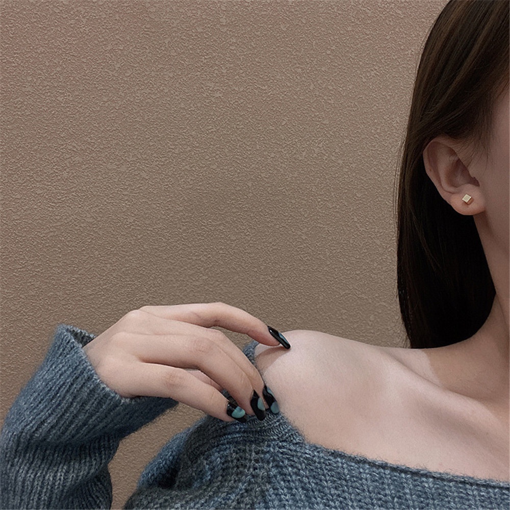 Set 3 Đôi Khuyên Tai Đính Đá Thời Trang Cho Nữ