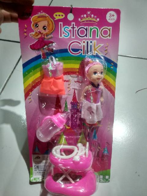 1 Bộ Đồ Chơi Búp Bê Barbie Xinh Đẹp