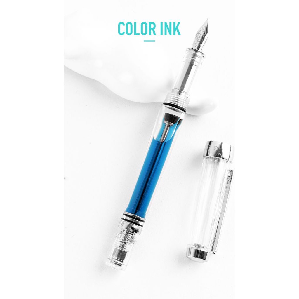 Bút máy hút mực Bn Wing Sung 3013 cao cấp tiện lợi