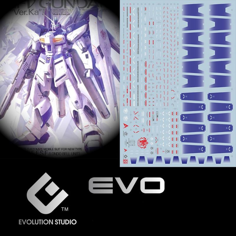 Decal nước MG Hinu Gundam ver.Ka