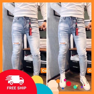 Quần jean nam vnxk chất vải jean co dãn