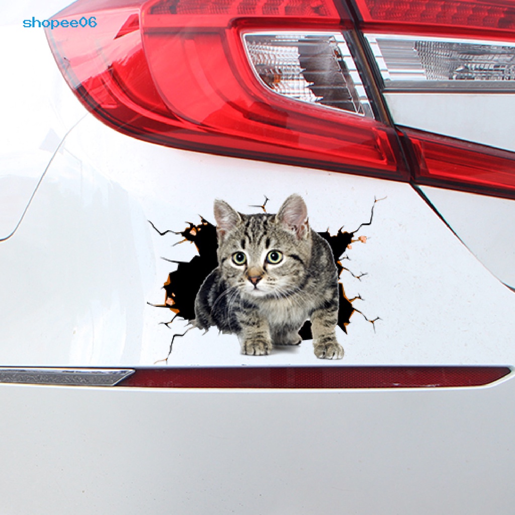Miếng Dán Trang Trí Xe Hơi Tạo Hiệu Ứng 3D Chống Thấm Nước Độc Đáo