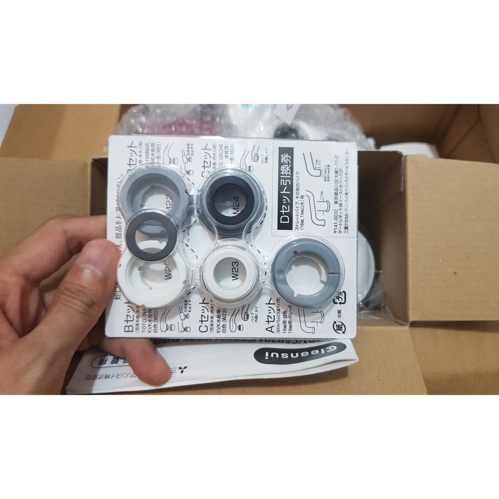 Máy lọc nước tại vòi Mitsubishi Cleansui CSP801 CSP801-WT EF102 và CSP901 CSP901-WT