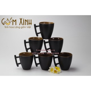 Cốc sứ Bát Tràng_Tách sứ quai ghế (45.000đ/1 cái)