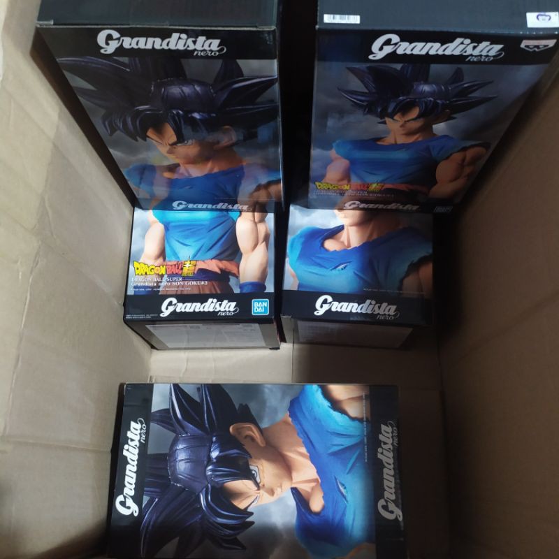 Mô hình Dragon Ball - Goku UI Grandista Nero chính hãng NEW