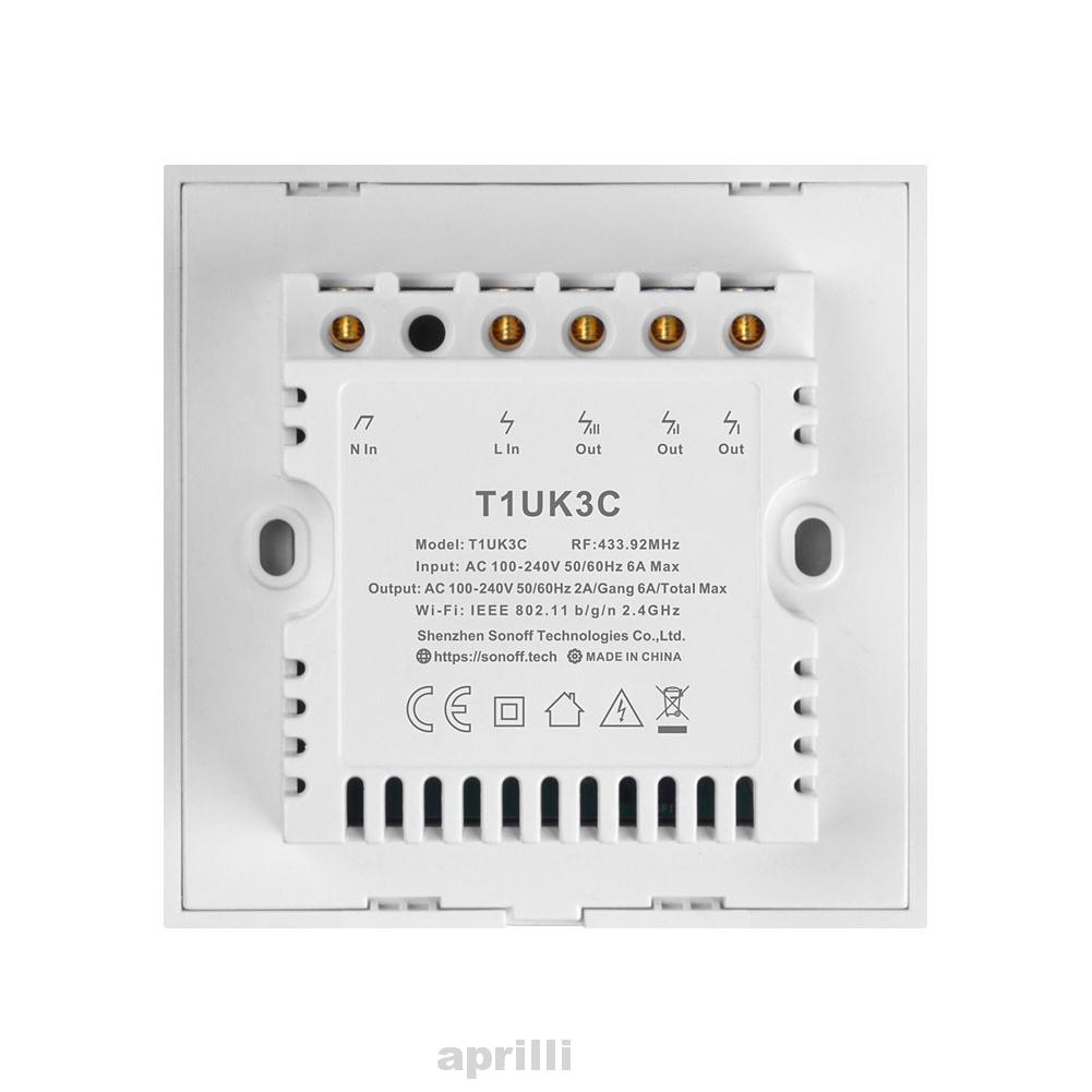 Smart Switch Home Multifunction WIFI Connectors On Off Lightweight Sonoff T2