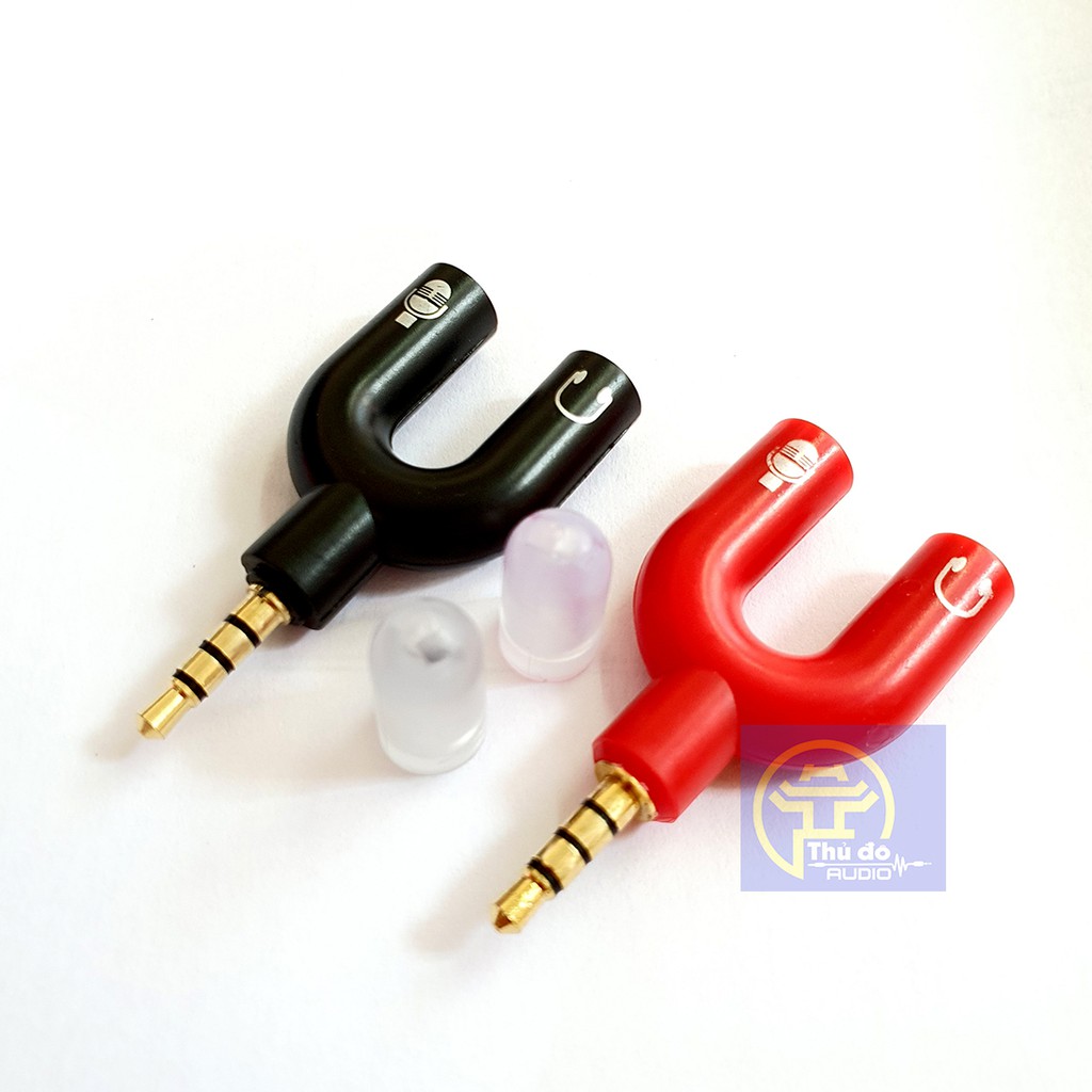 Jack chia Audio 3.5mm ra mic và loa