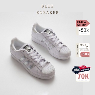 Giày Sneaker Adidas SuperStar Trắng Bạc
