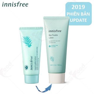 Kem Dưỡng Cho Da Mụn Sưng Đỏ Khẩn Cấp Innisfree Bija Trouble Lotion 150ml