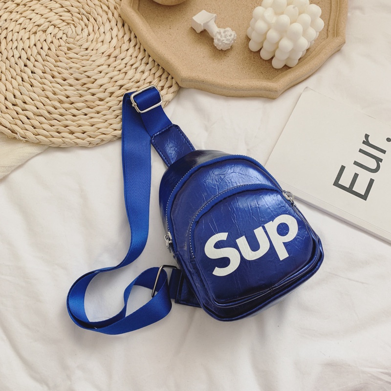 Túi đeo vai cho bé trai bé gái đeo chéo phong cách thời trang da PU cao cấp ( Túi SUP-WX696 )