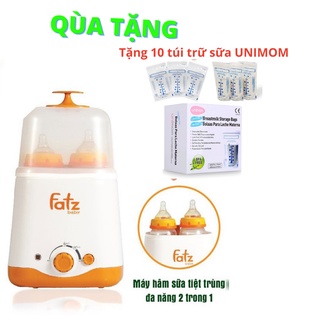 Máy hâm sữa 2 bình cổ rộng fatz baby 2in1 - fb3012sl