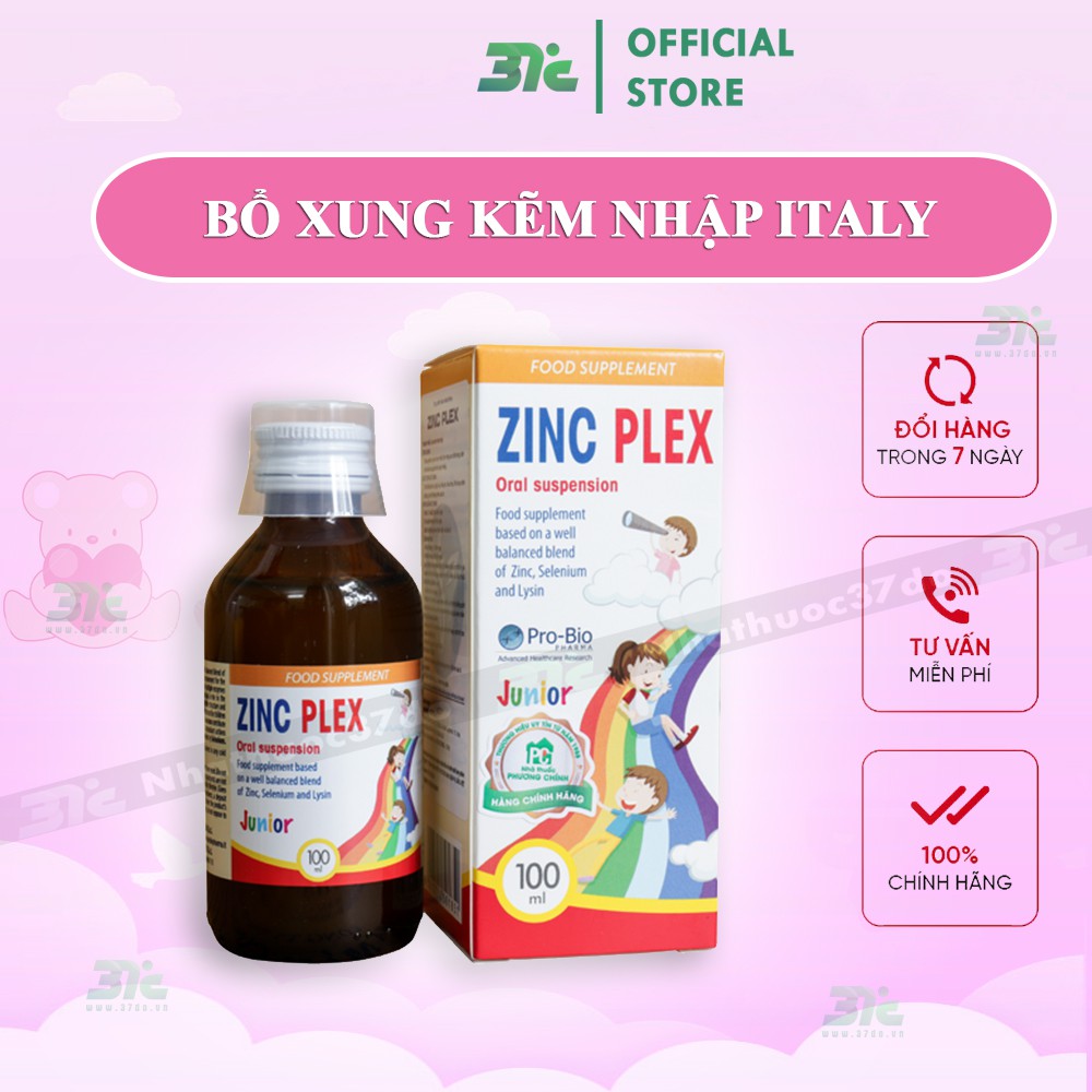 ZinC Plex - Bổ sung kẽm giúp trẻ ăn ngon miệng