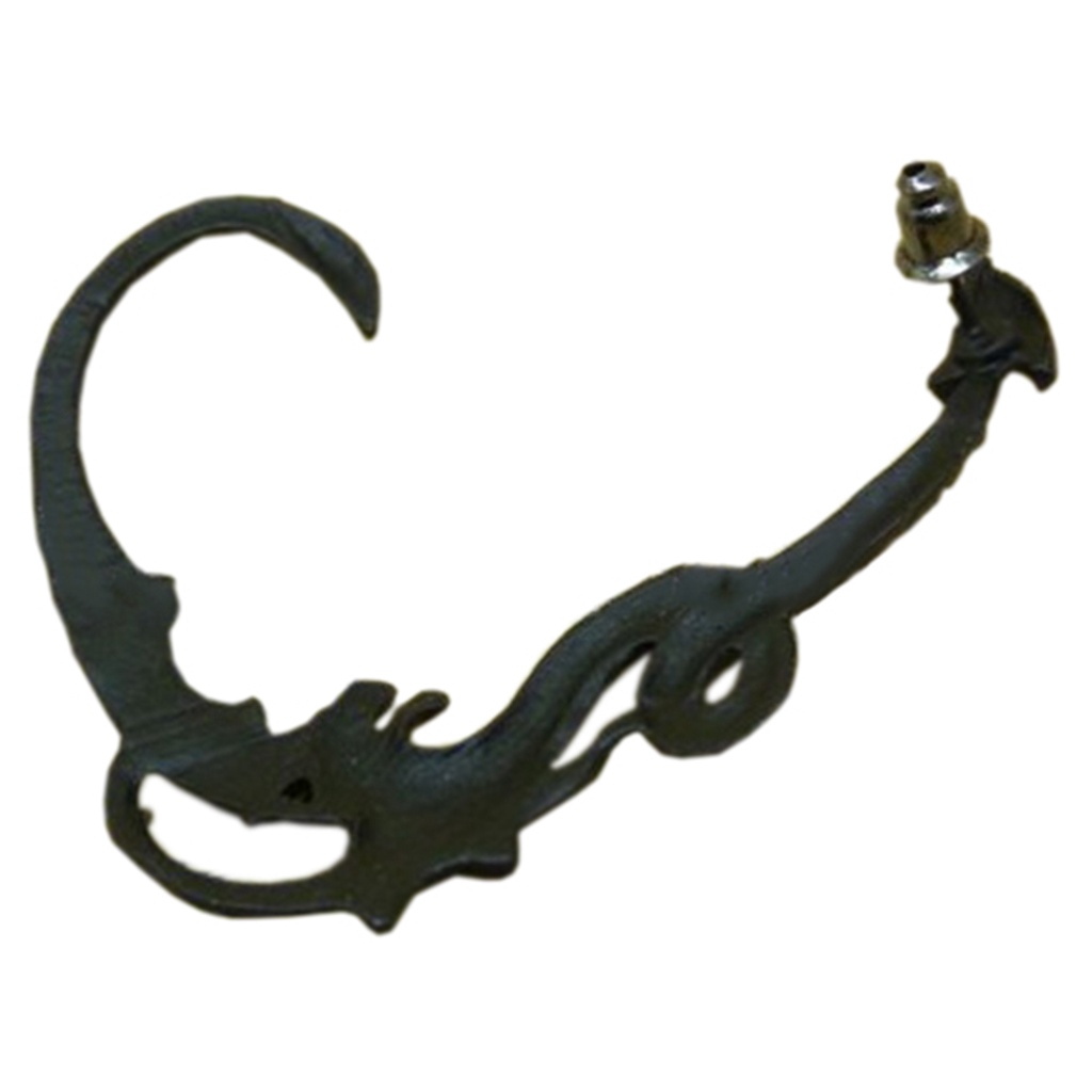 Khuyên vành tai đơn hợp kim hình rồng cá tính sang trọng dành cho nữ