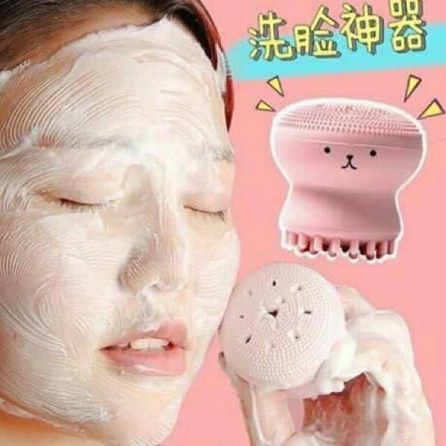 Cọ rửa mặt bạch tuộc