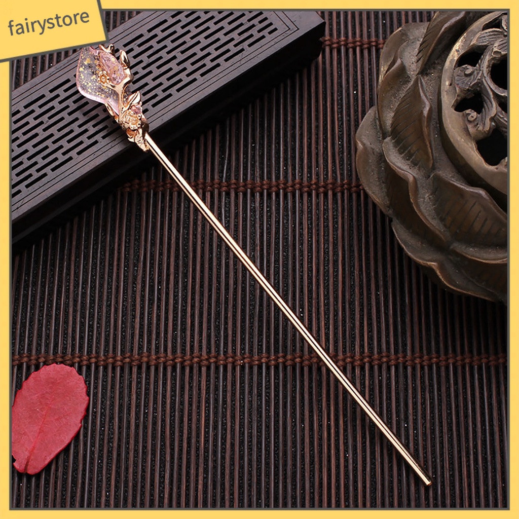 Trâm Cài Tóc Kim Loại Phong Cách Trung Hoa Cho Nữ