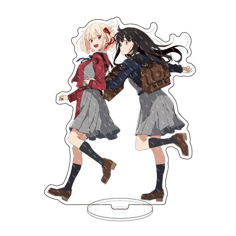 Mới Giá Đỡ Đĩa Lycoris Recoil Bằng Acrylic Cho Búp Bê Nishikigi Chisato Nakahara Mizuki Inoue Takina