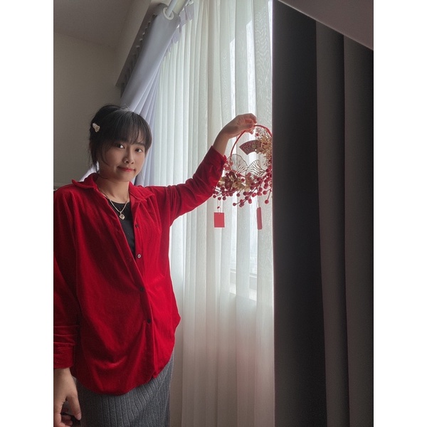 Áo Sơ Mi Nhung Hàng Quảng Châu ❤️freeship ❤️ ảnh thật chọn mẫu