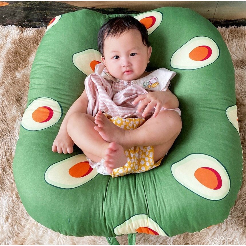 Gối chống chào ngược, đệm chống chào ngược cho bé