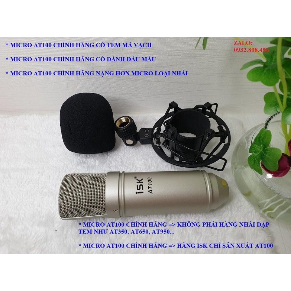 Sound Card K300, Micro ISK AT100 Chính Hãng - Giá đỡ điện thoại, tai nghe hát livetsream Bigo, Tiktok, facebook cực hay