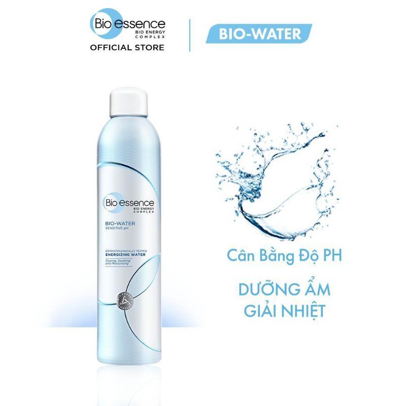 Nước xịt khoáng Bio Essence dưỡng da Energizing Water 300ml