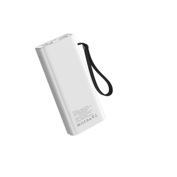 Pin Sạc Dự Phòng Hoco J41 10000mah Có LCD Và 3 Cổng Sạc Input Nhiều Màu
