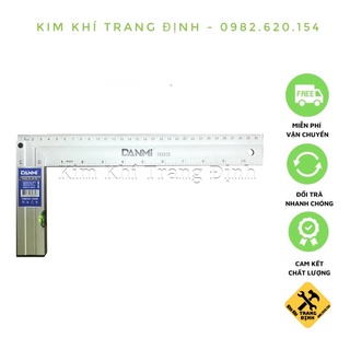 Thước Vuông Đo Góc 90 Độ DANNI Có Nivo Chuyên Dụng Cho Thợ Mộc