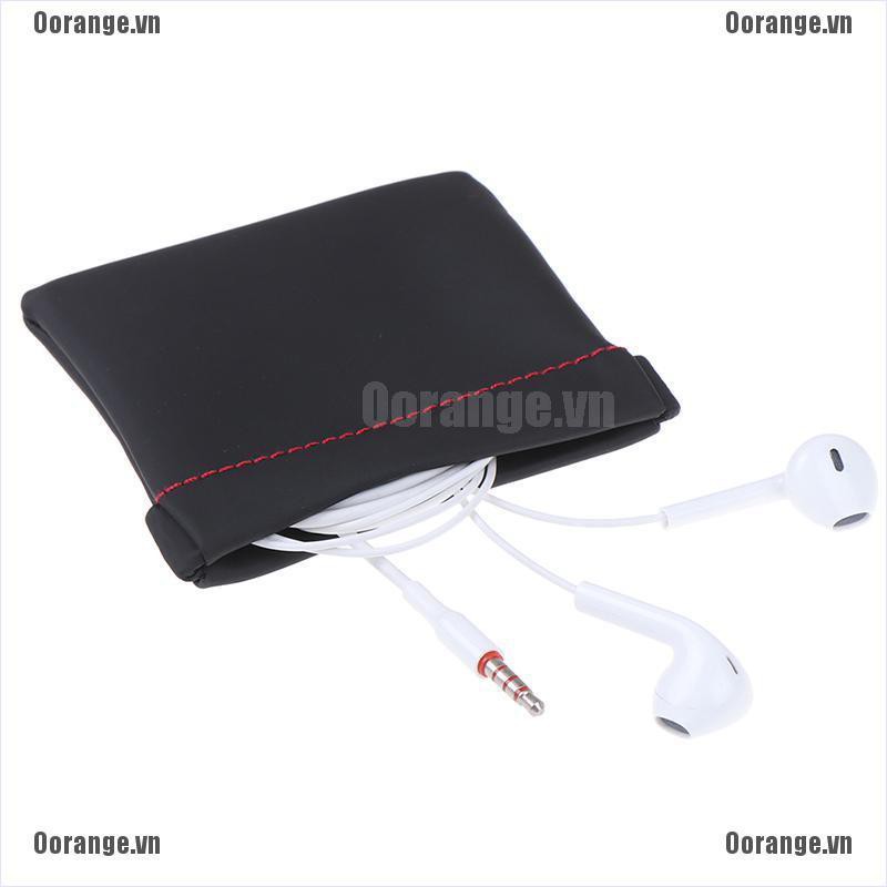 Túi Da Đựng Dây Cáp Sạc Tiện Lợi