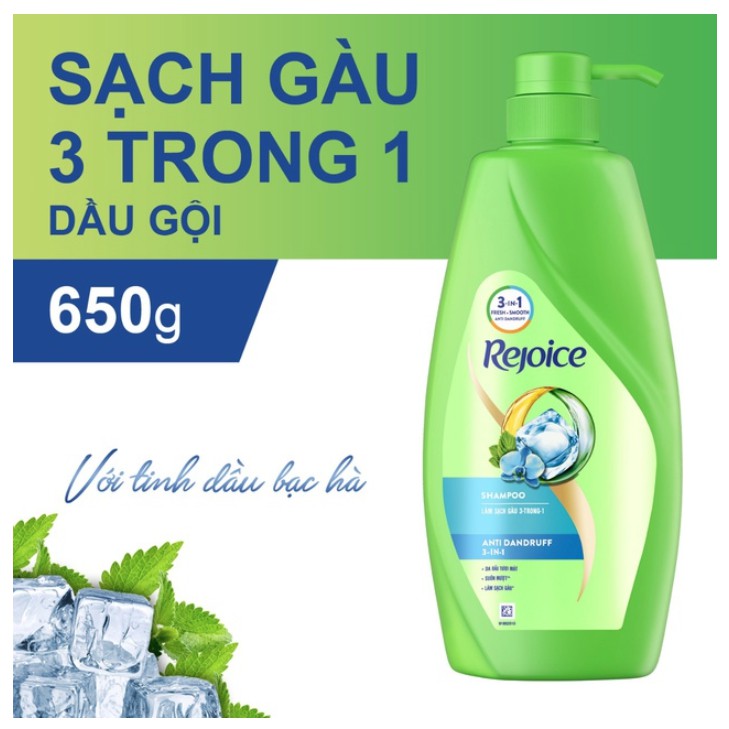 Dầu Gội Rejoice Siêu Mềm Mượt Chai 630ml