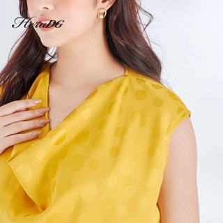 Áo sát nách lụa cổ đổ sát nách HeraDG - SAKBA006-S