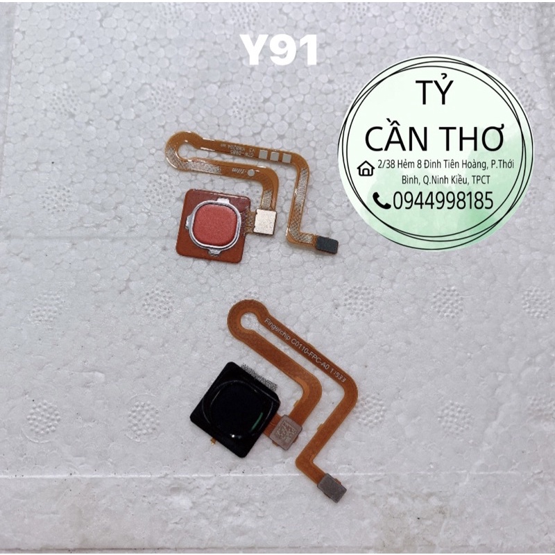 Nút vân tay Vivo Y12 y15 y17 Y91 Y11 Y19 Y50