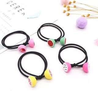 Dây buộc tóc hình hoa quả doremon
