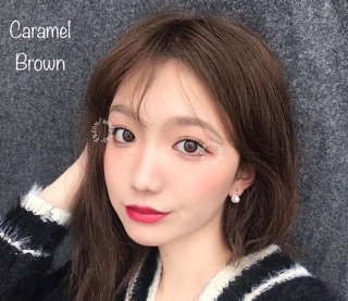 [Kính Áp Tròng] Caramel Brown