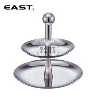 Giá bày hoa quả buffet 2 tầng