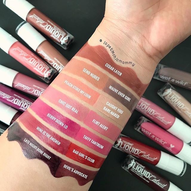 Son bóng Wet n Wild High Shine megalast liquid lipstick catsuit