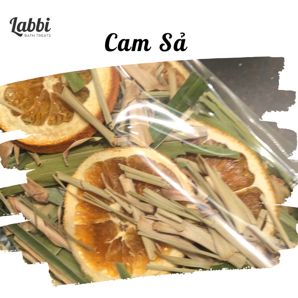 CAM SẢ [Labbi] Cam sấy khô / Cam sả / Trang trí bồn tắm