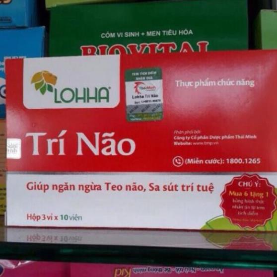 [GIÁ GỐC] Lohha Trí Não – Hỗ trợ ngăn ngừa teo não, suy giảm trí nhớ