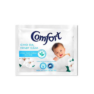 nước xả vải comfort cho da nhạy cảm gói 20ml ( dây 10 gói )