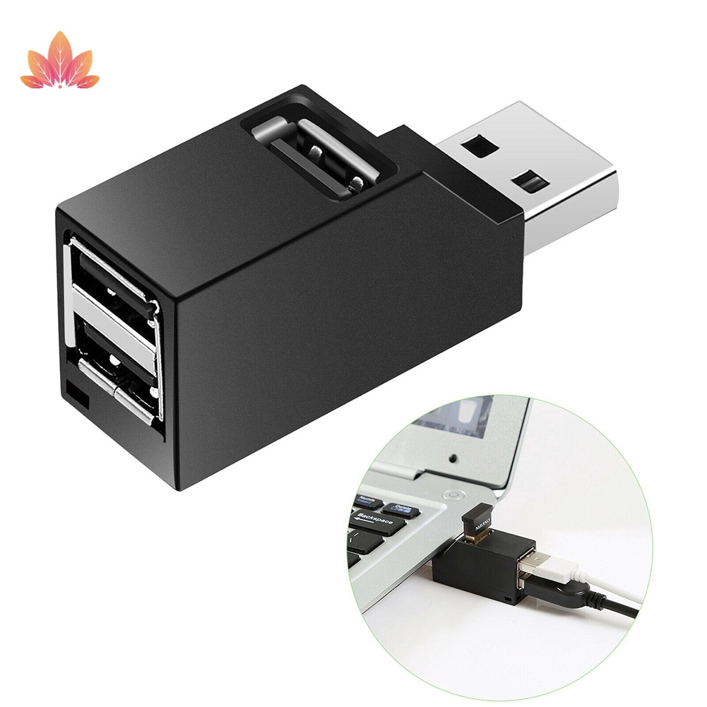 Bộ chia 3 cổng USB 2.0 tốc độ cao cho PC / Laptop JP5