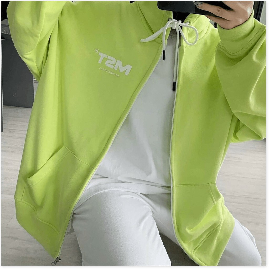 ÁO KHOÁC NỈ HOODIES DÂY KÉO,THIẾT KẾ HỌA TIẾT TRƠN NHƯNG KHÔNG KÉM PHẦN ĐẶC SẮC LANA FASHION
