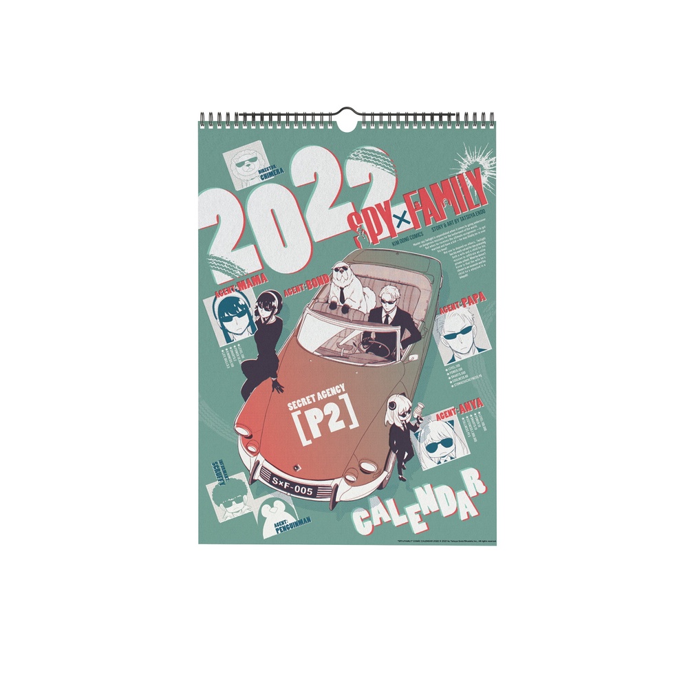 Sách - Lịch Spy X Family 2024