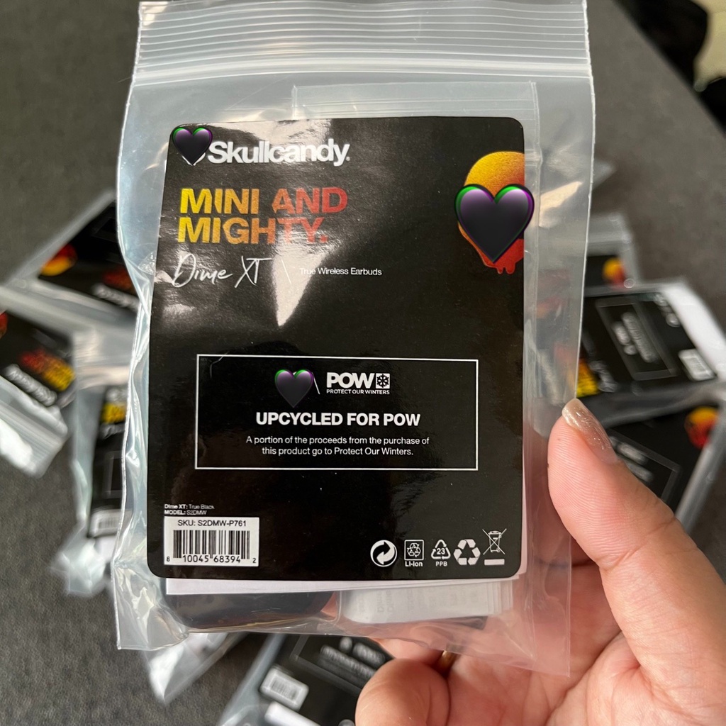 Tai nghe nhét tai bluetooth Skullcandy DIME, Dime Doritos True Wireless - CHÍNH HÃNG - CORAL STORE