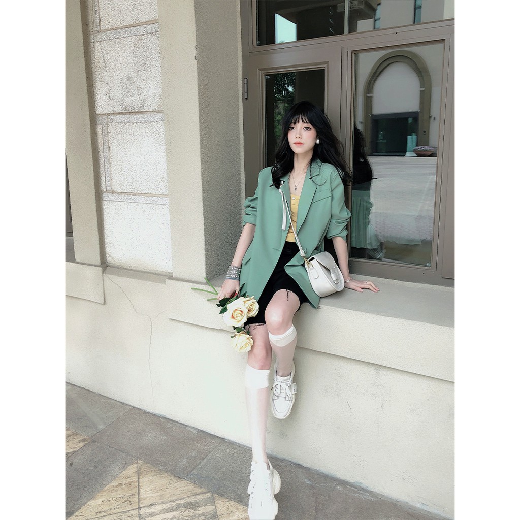 (Hàng Đẹp)Ảnh thật 5 hình cuối-HC468.Áo blazer casual suit phiên bản Hàn Quốc | BigBuy360 - bigbuy360.vn