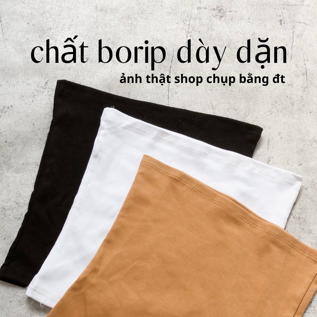 Áo Ống Croptop _ Hàng Đẹp Chất Borip Co Giãn 4 Màu Siêu Cưng | WebRaoVat - webraovat.net.vn